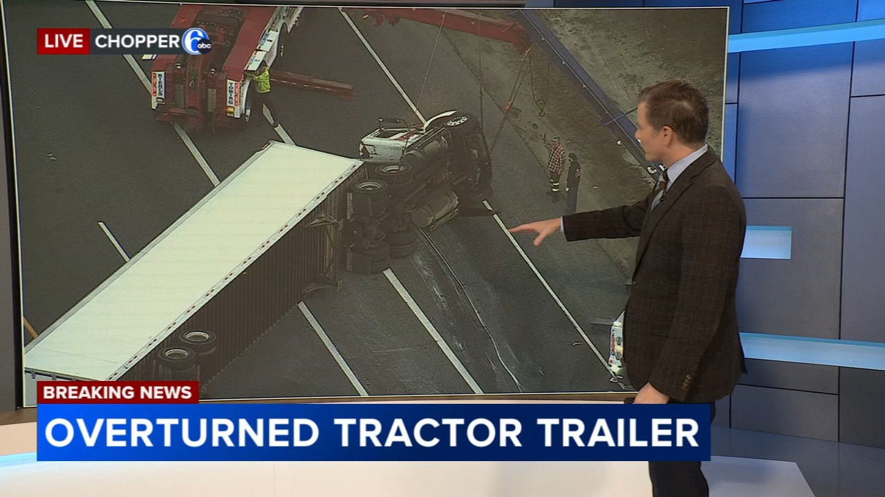 Overturned semi blocking all lanes of Rt. 55 NB in Gloucester County, New Jersey
— Haverford Community news