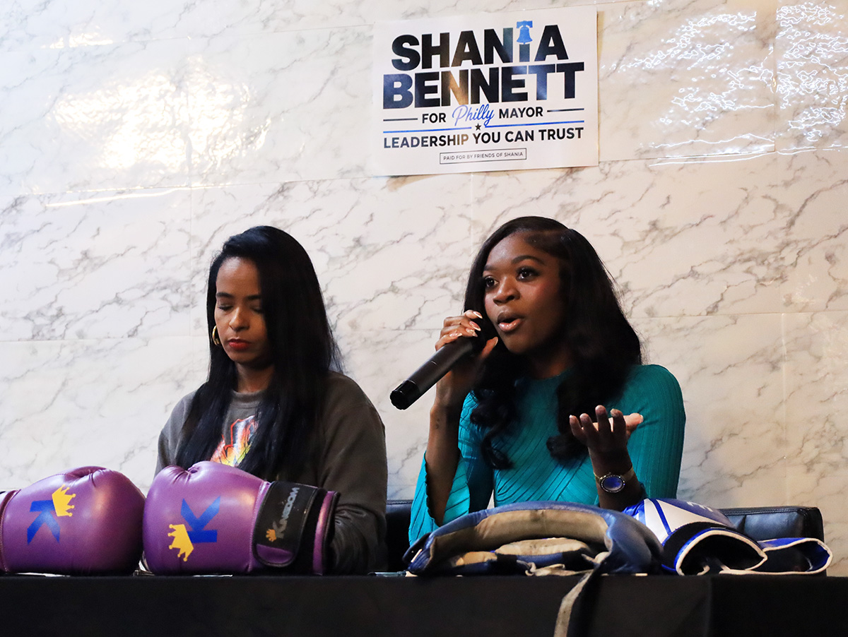 Young Philadelphians tell mayoral candidate Shania Bennett what they want from the city’s next leader — Haverford Technology news